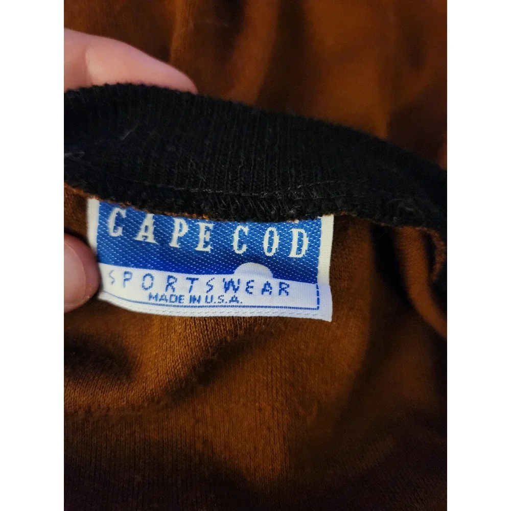 80s Brown‎ and Black Sweatshirt